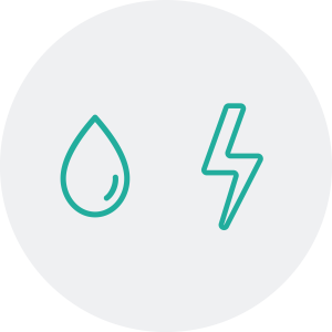 Picto eau électricité