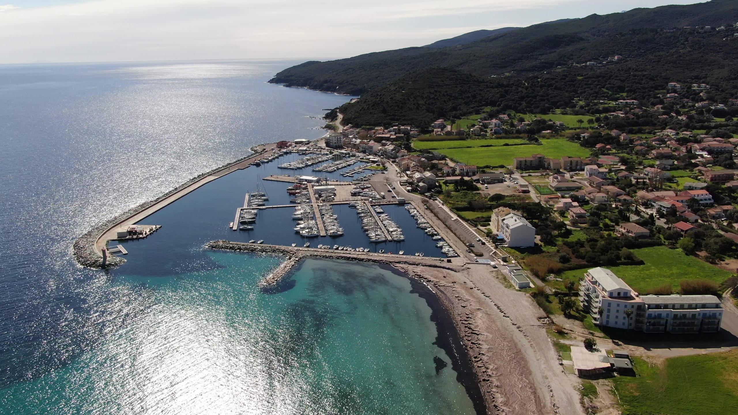 Port de Macinaggio en Corse