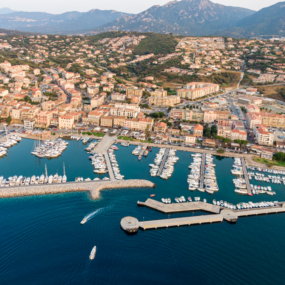 Port de Propriano en Corse