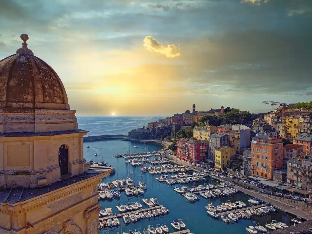 Vieux Port de Bastia en Corse